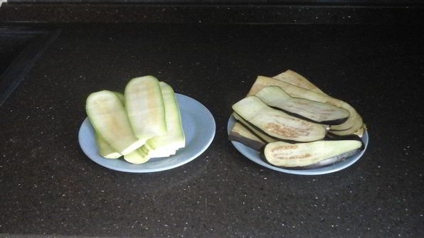 рулетики из кабачков и баклажанов