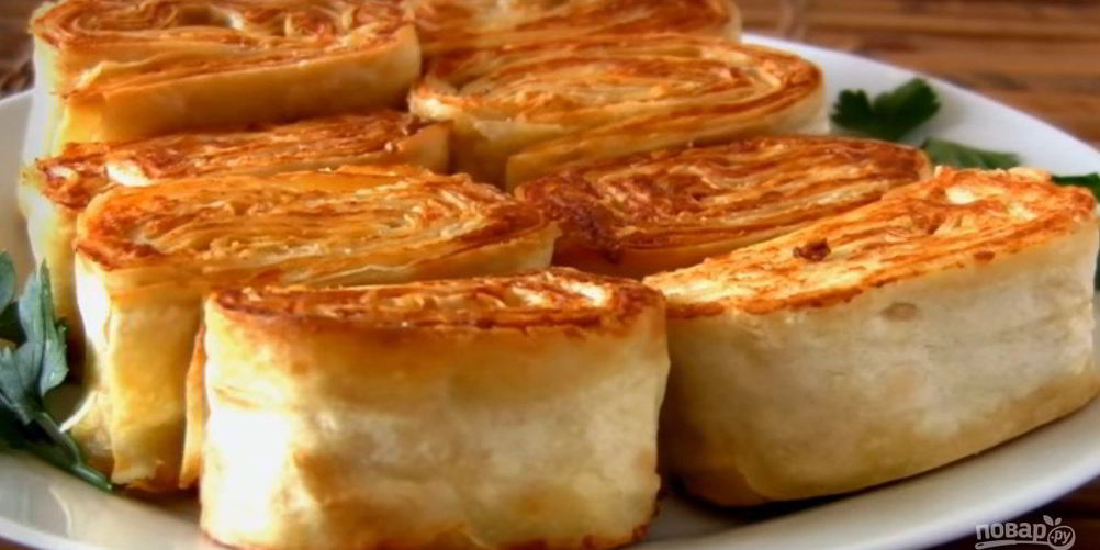 Рецепт рулетики из лаваша с курицей и сыром