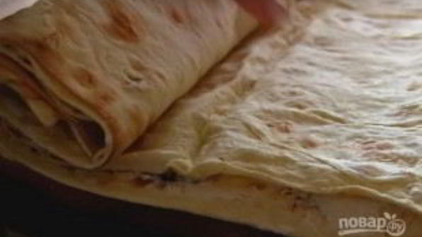 рулетики из лаваша с курицей и сыром