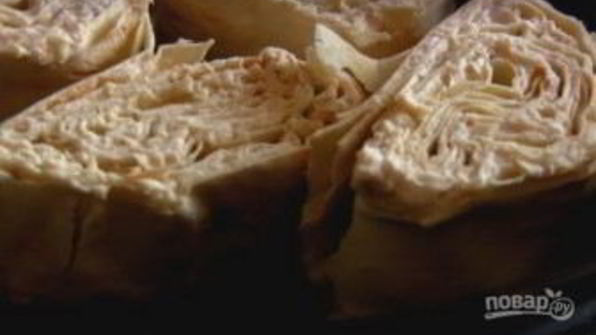 рулетики из лаваша с курицей и сыром