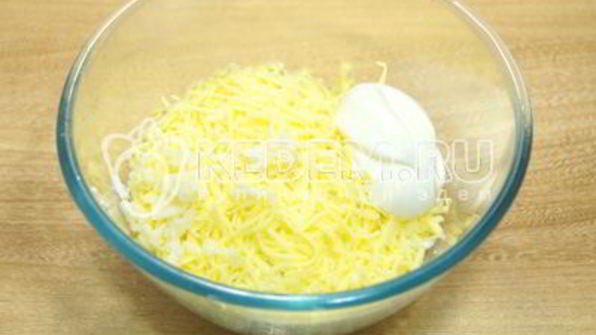 рулетики из ветчины