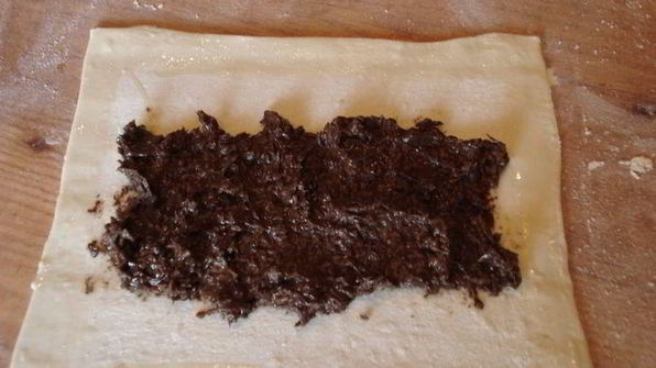 рулетики с бананом и кокосом