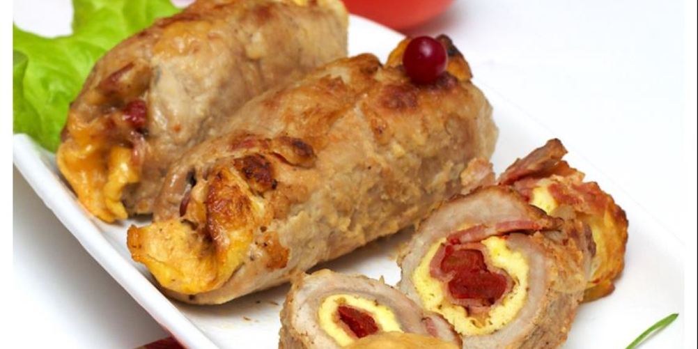 Рецепт рулетики с беконом из мультиварки