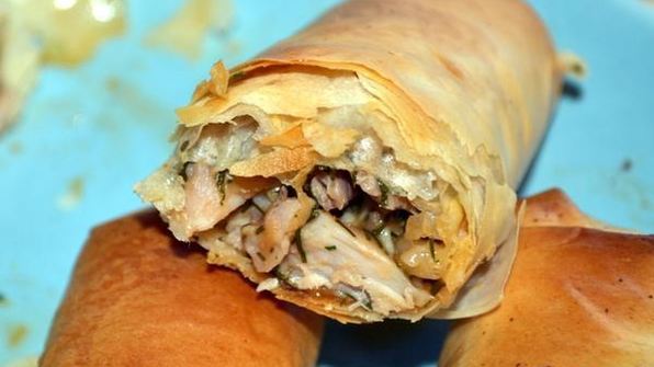 рулетики с куриной начинкой
