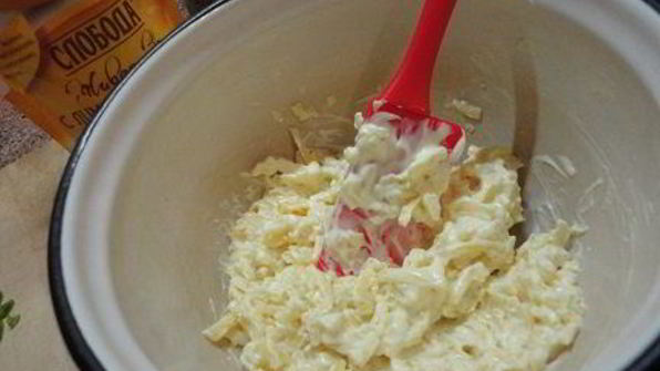 свекольный рулет с горбушей