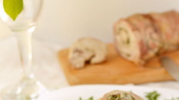 свиной рулет в духовке