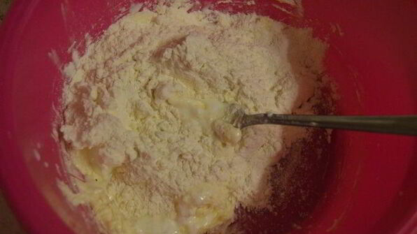 творожно-персиковый рулет восхищение