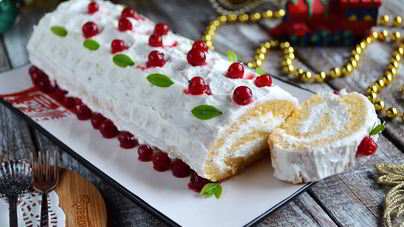 Тыквенный рулетик