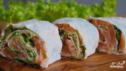 Вкусные рулеты из лаваша