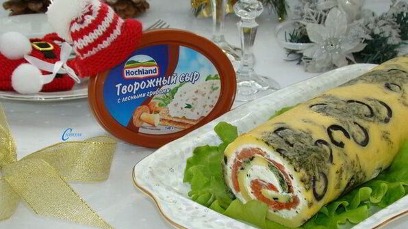 закусочный рулет ассорти