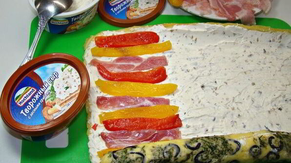 закусочный рулет ассорти