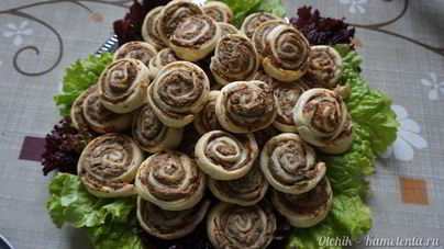 Закусочные рулетики с тунцом