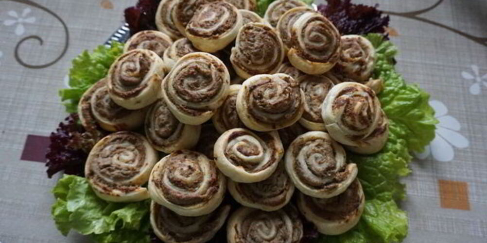 Рецепт закусочные рулетики с тунцом