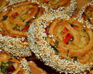 Запеченные рулетики с картофелем