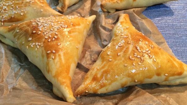 самса с курицей