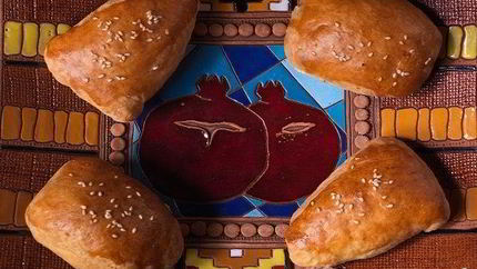 Самса с тыквой