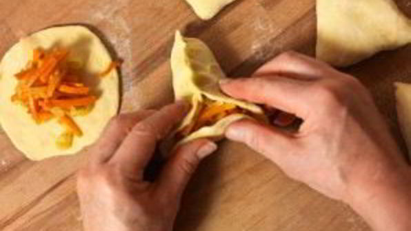 самса с тыквой