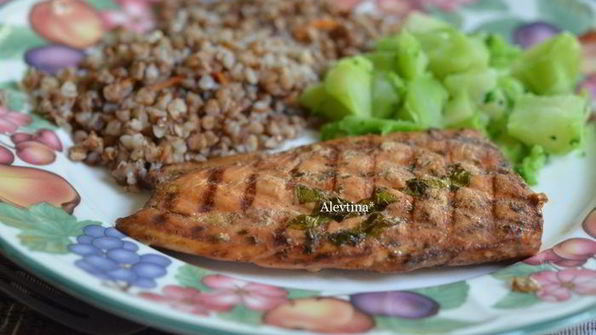 семга маринованная