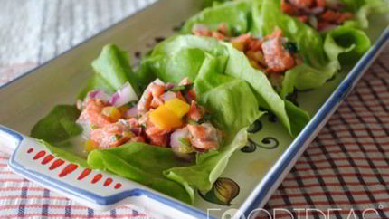 Севиче из лосося