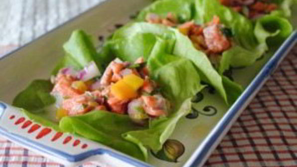 севиче из лосося