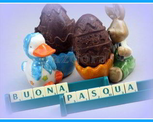 Шоколадные яйца Поцелуи из Перуджи