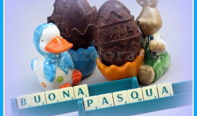 Шоколадные яйца Поцелуи из Перуджи
