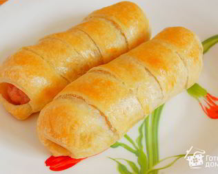 Сосиски в слоеном тесте