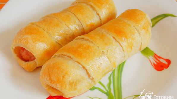 сосиски в слоеном тесте