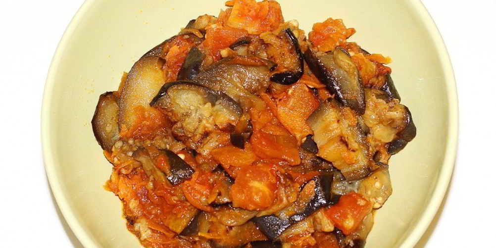 Рецепт соте из баклажанов