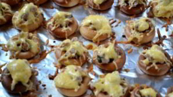 сушки, фаршированные фаршем