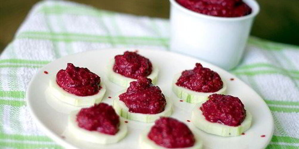 Рецепт свекольный хумус