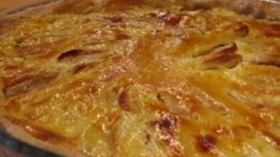 Французский миндально-яблочный тарт