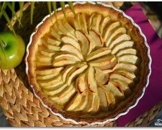 Французский яблочный тарт