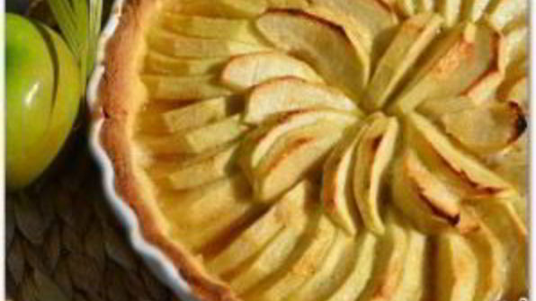 французский яблочный тарт