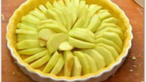 французский яблочный тарт