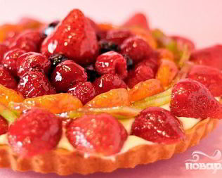 Фруктово-ягодный тарт