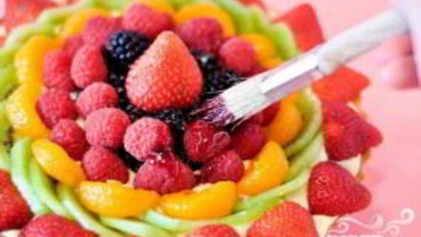 фруктово-ягодный тарт