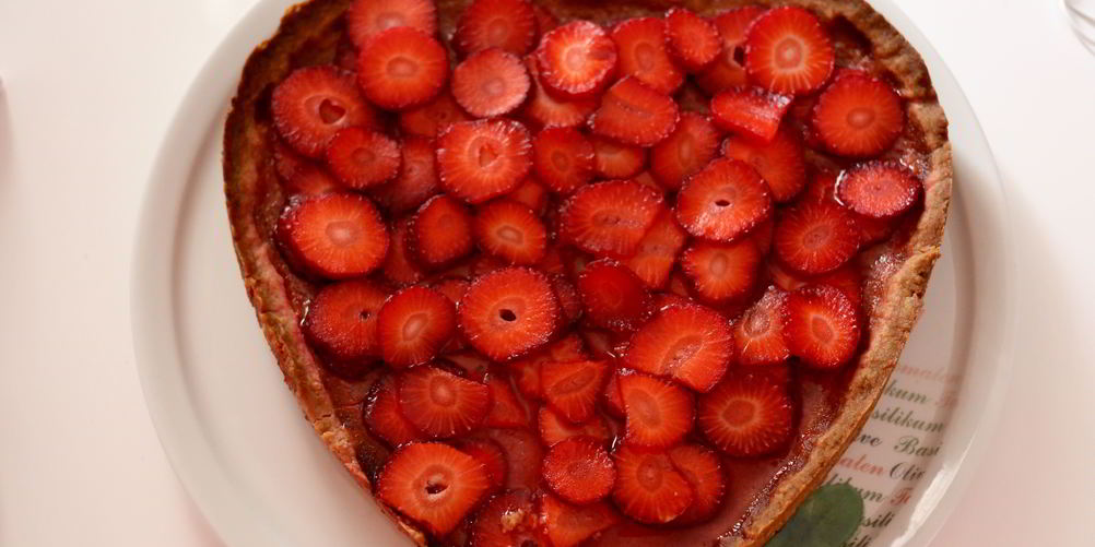 Рецепт клубничный тарт из свежей клубники