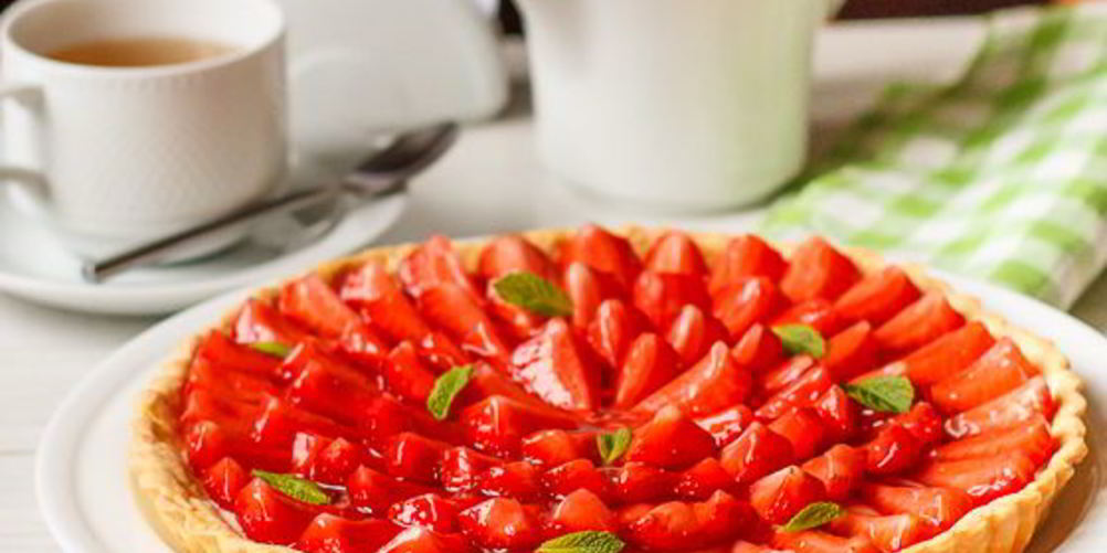 Рецепт клубничный тарт с заварным кремом