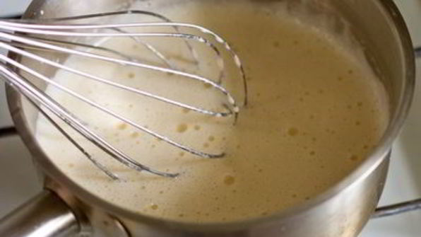 клубничный тарт с заварным кремом