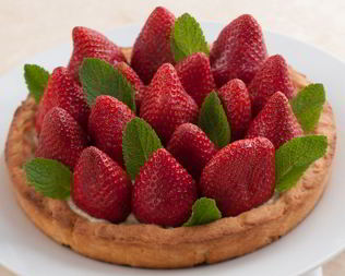 Клубничный тарт