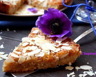 Миндально-медовый тарт