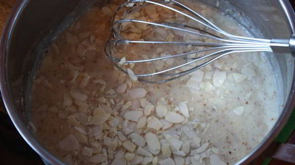 миндально-медовый тарт