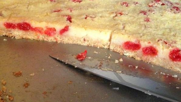 миндальный тарт с лимонным пудингом