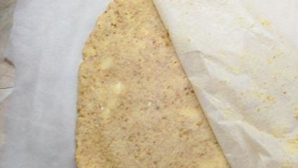 миндальный тарт с лимонным пудингом