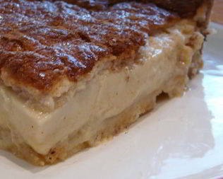 Молочный тарт