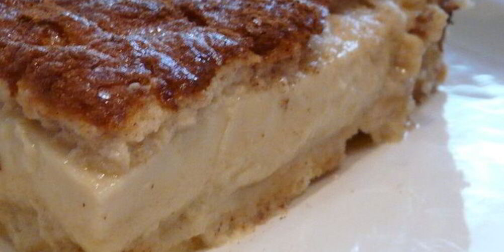 Рецепт молочный тарт