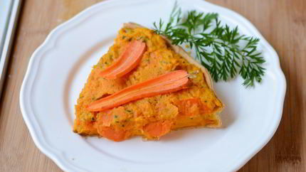 Морковный тарт