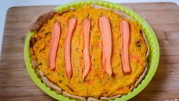 морковный тарт