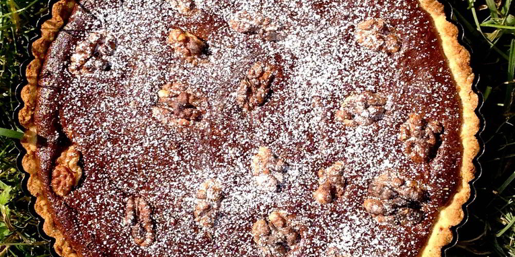 Рецепт ореховый тарт с шоколадом